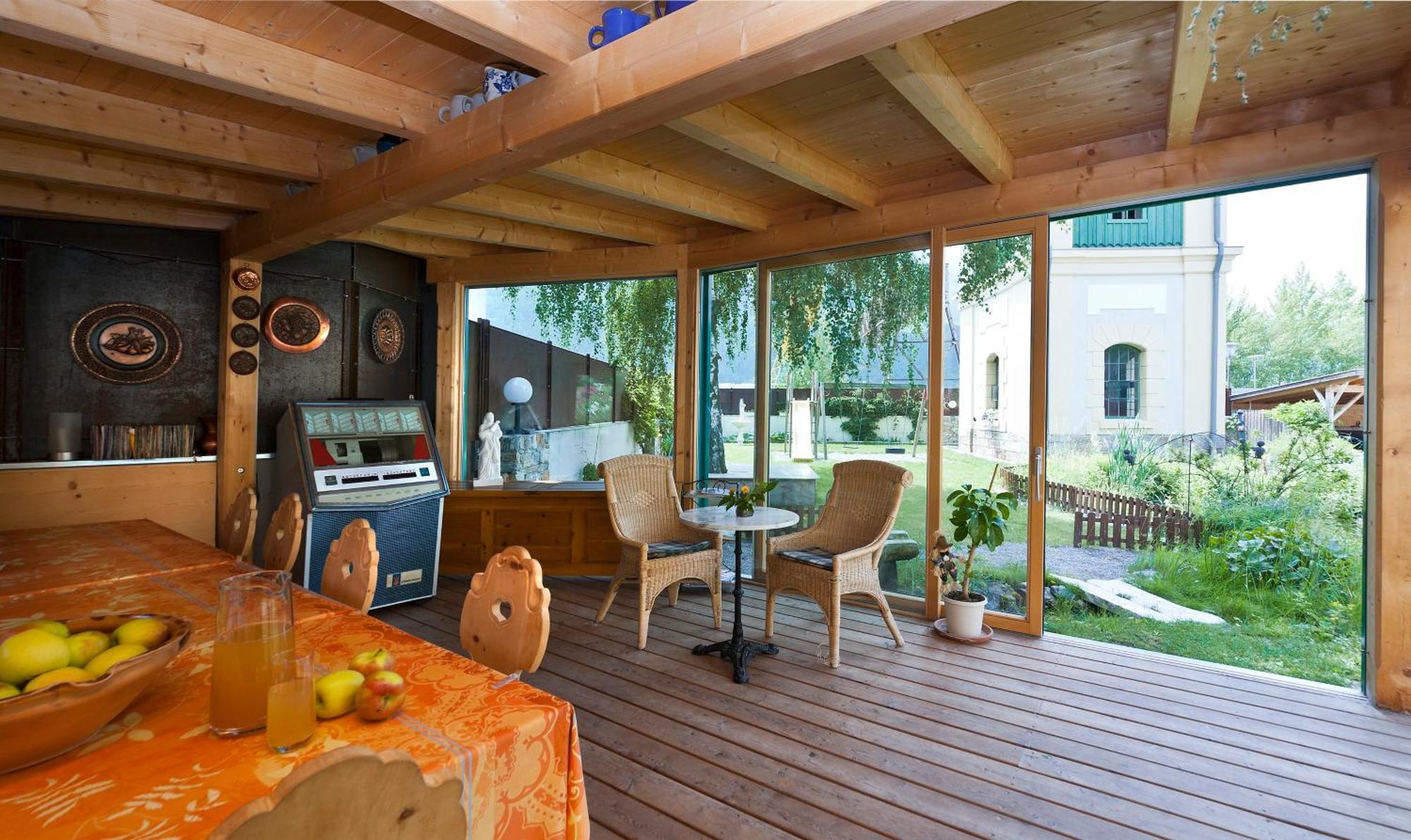 Апартаменты Obstbauernhof Fohlenhof Лаза Экстерьер фото